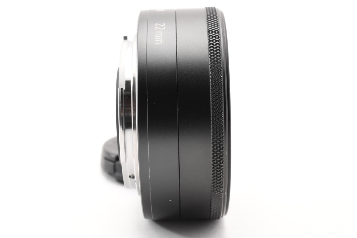 ★美品★ キヤノン CANON EF-M 22MM F2 ブラック 単焦点レンズ ★ #9174