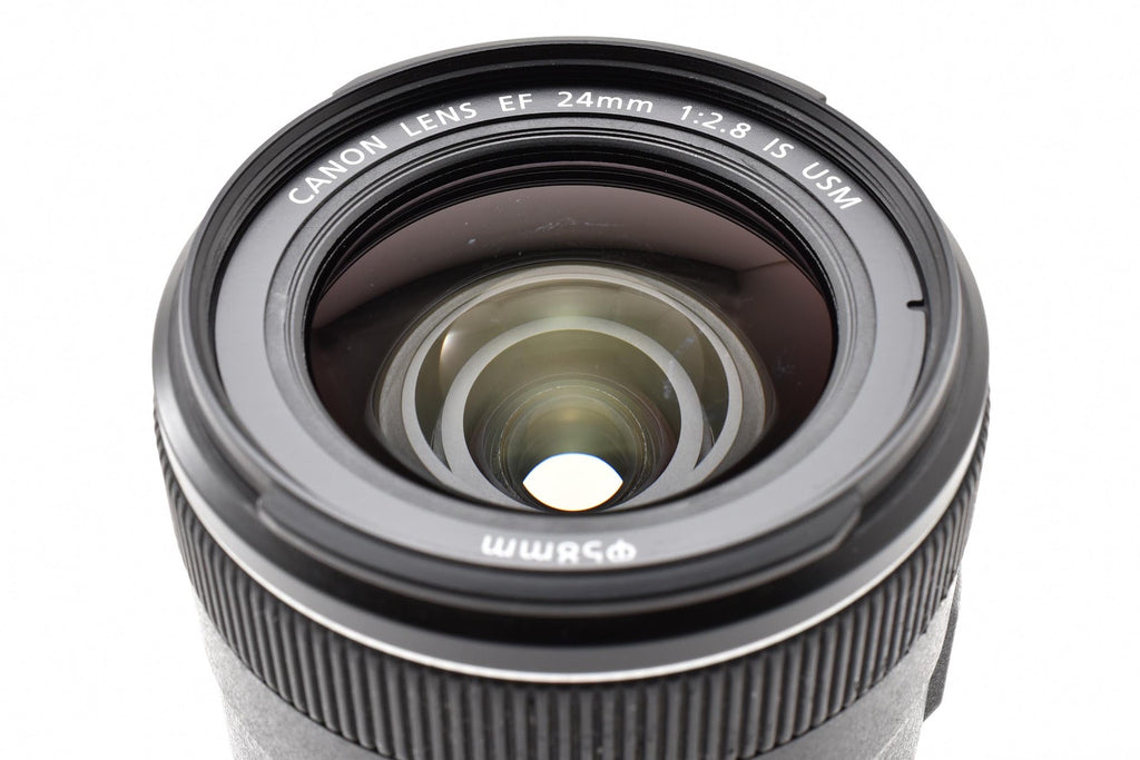 ★美品★ キャノン CANON EF24MM F2.8 IS USM 単焦点レンズ ★ #9440