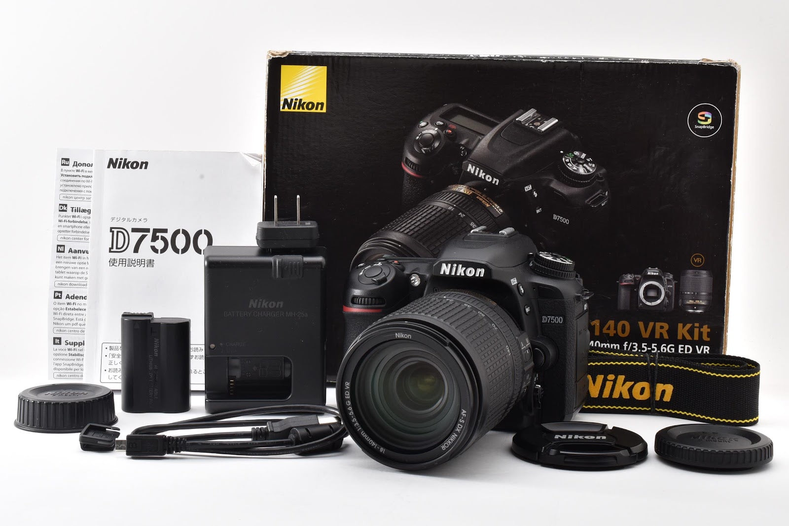 ★極上品ショット数23,107回★ ニコン Nikon D7500 18-140MM VR KIT  元箱付き ★ #8967