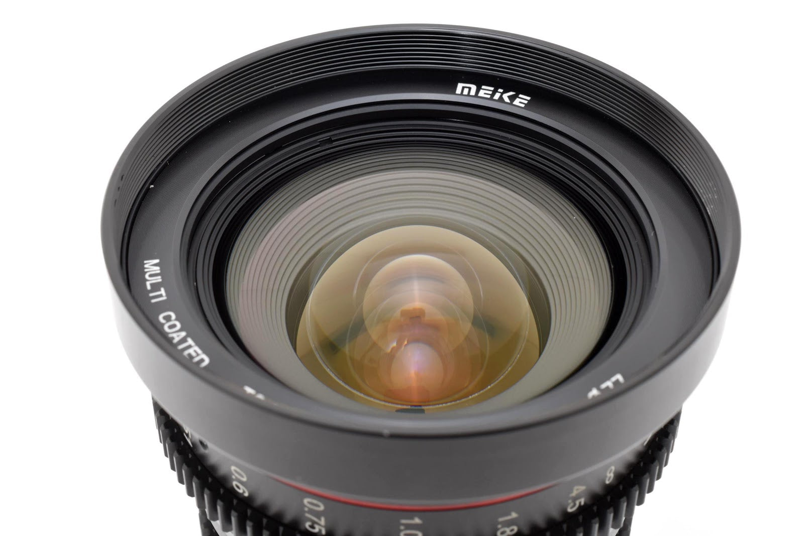★美品★ メイケ Meike MK-12MM T2.2 (マイクロフォーサーズ用) 純正ケース付き 交換レンズ 美品 ★ #8712