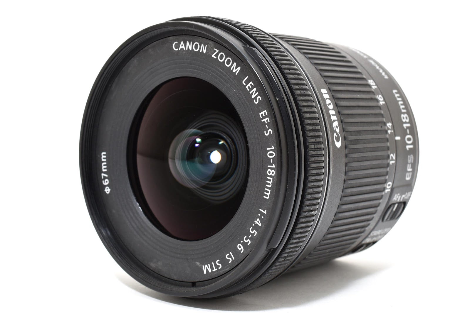 ★美品★ キャノン CANON EF-S 10-18mm f4.5-5.6 IS STM 広角ズームレンズ 小スレ 動作良好 ★ #8730