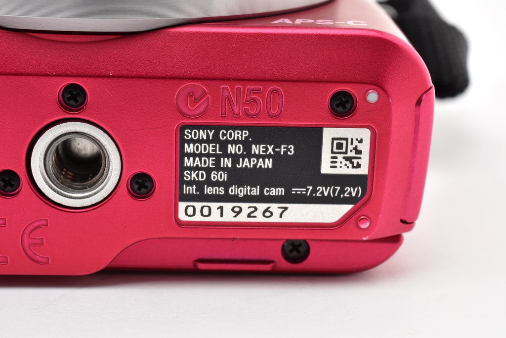 ★美品ショット数4,921回★ ソニー SONY NEX-F3 ピンク  18-55mm レンズキット ミラーレス一眼 動作良好 ★ #9355
