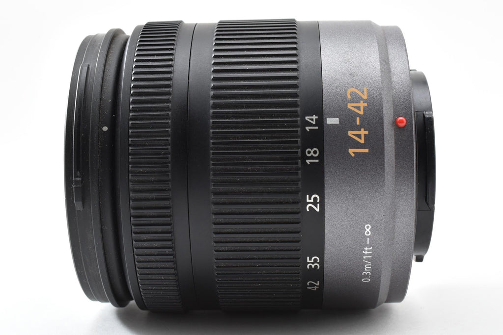 ★良品★ パナソニック Panasonic LUMIX G VARIO 14-42MM F3.5-5.6 ASPH./MEGA O.I.S. (H-FS014042) ★ #9049