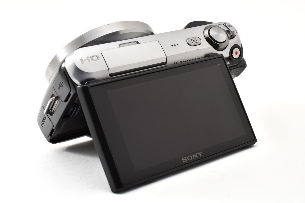 ★良品★ ソニー SONY ショット数7,341回 NEX-C3 ボディ ブラック 1620万画素 ミラーレス一眼 ★ #9318