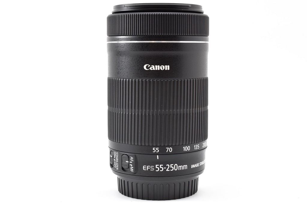 ★美品★ キヤノン CANON EF-S 55-250MM F4-5.6 IS STM ズームレンズ ★ #8999