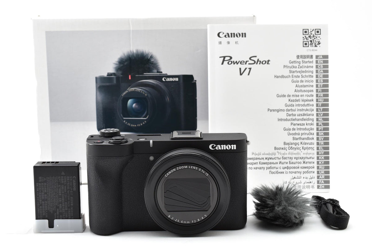 ★元箱付き美品★ キヤノン CANON POWERSHOT V1 デジタルカメラ ★ #9268