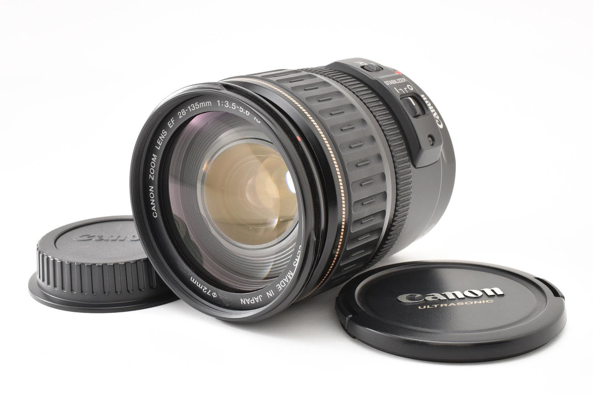 ★美品★ キヤノン CANON EF 28-135mm f3.5-5.6 IS USM 外観良好 光学クリア 動作問題なし レンズ ★ #9411