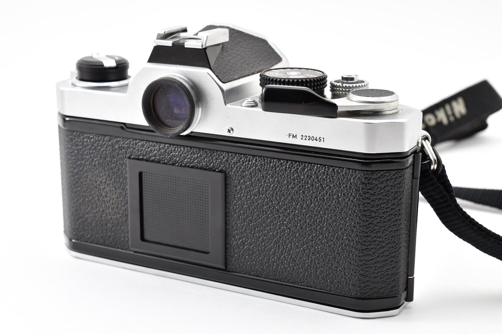 ★美品★ ニコン Nikon FM シルバー ボディ フィルムカメラ 説明書/発売時値札付き ★ #8966