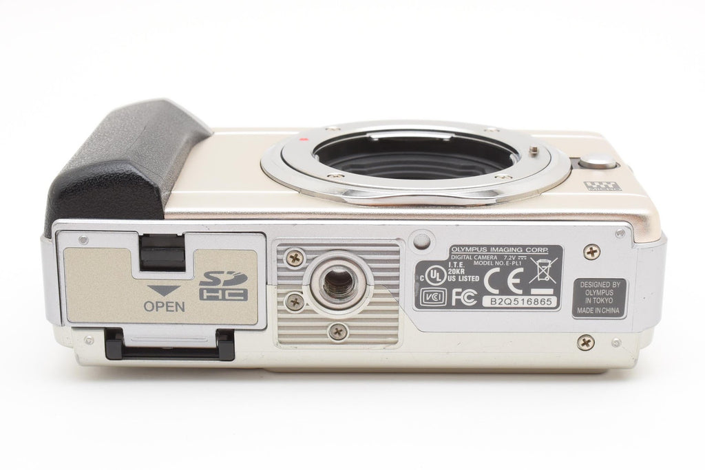 ★良品★ オリンパス Olympus ショット数5746回 E-PL1 シルバー ボディ ミラーレス一眼 ★ #9205