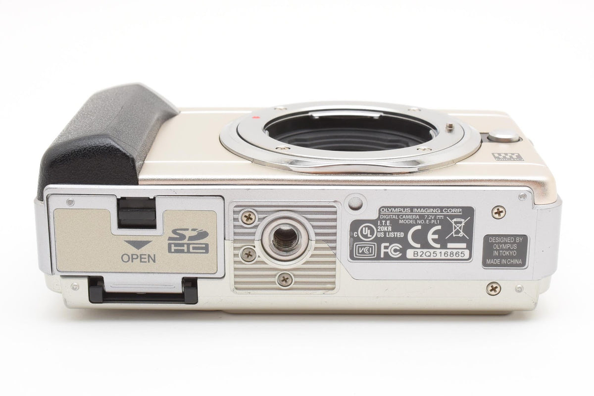 ★良品★ オリンパス Olympus ショット数5746回 E-PL1 シルバー ボディ ミラーレス一眼 ★ #9205