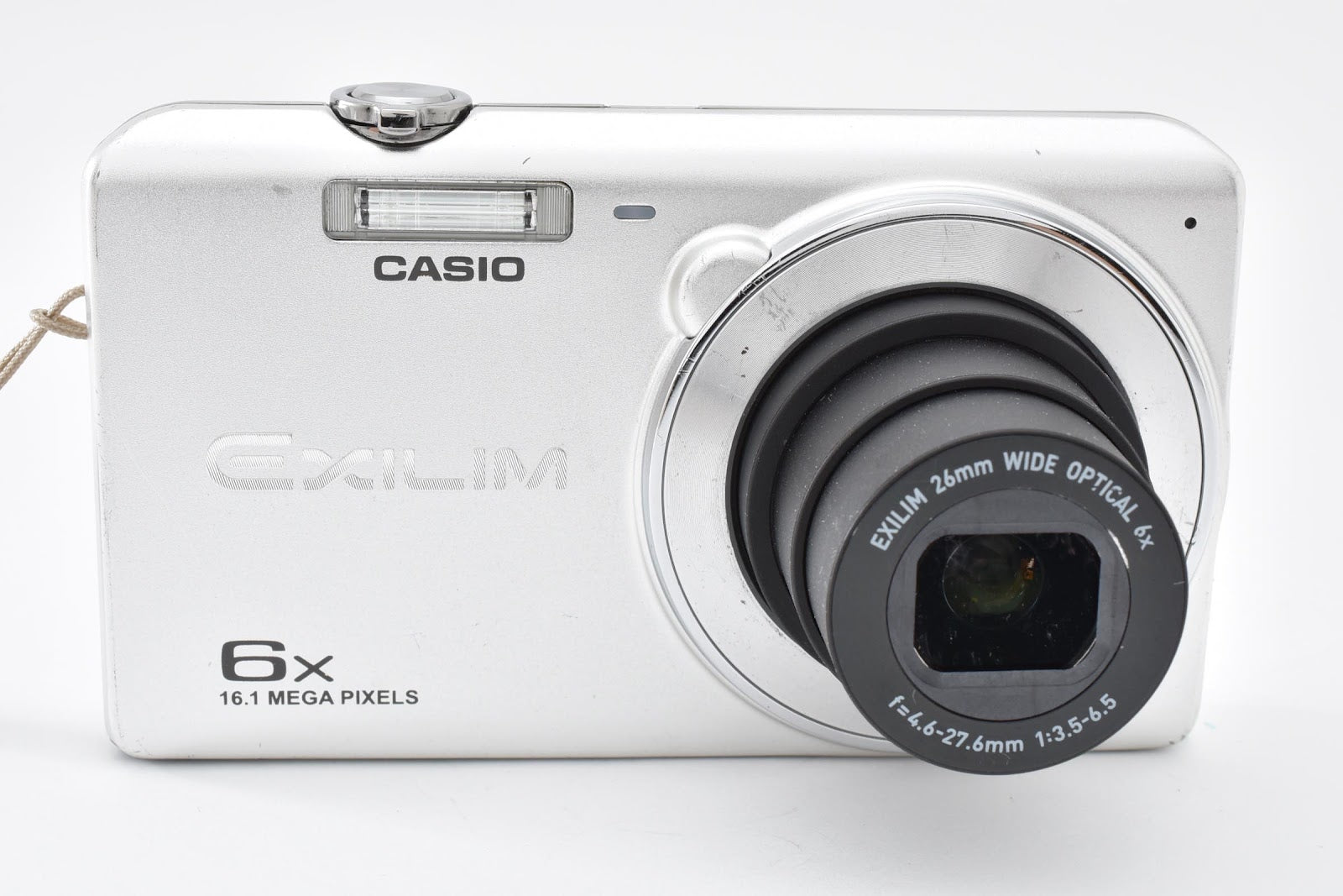 ★良品★ カシオ CASIO EX-ZS28 シルバー デジタルカメラ ★ #9098