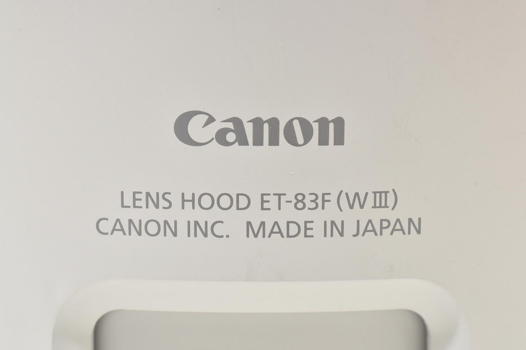 ★美品★ キヤノン CANON レンズフード ET-83F(WIII) RF70-200 F2.8 RF100-500 F4.5-7.1用 ★ #8749