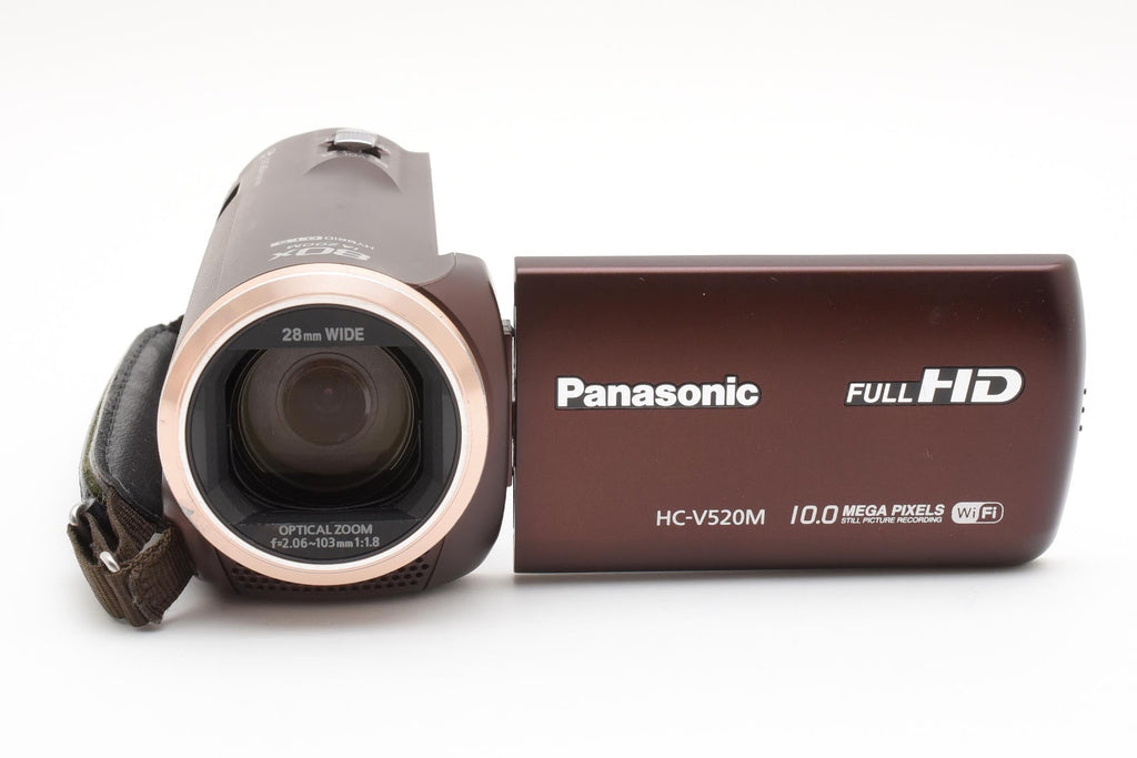 ★美品★ パナソニック Panasonic HC-V520M-T ブラウン ビデオカメラ ★ #9198