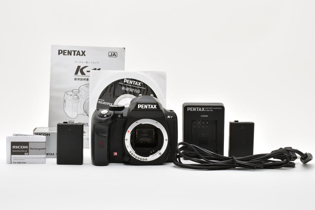 ★ショット数6605回美品★ ペンタックス PENTAX K-R ボディ ブラック デジタル一眼  バッテリー2個 ★ #8674