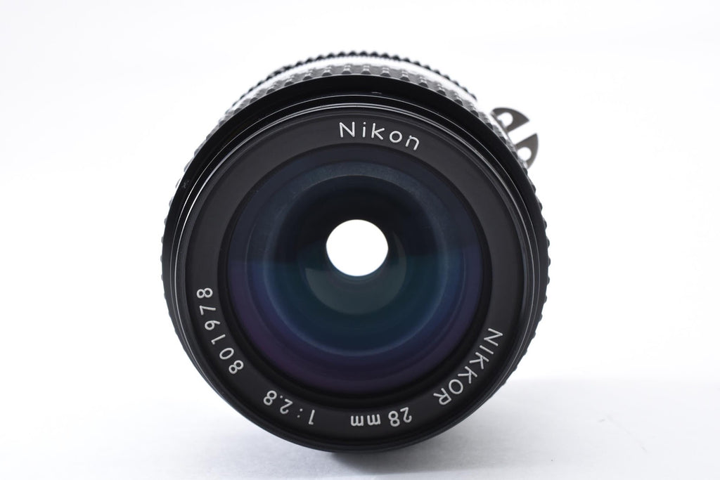 ★美品★ ニコン Nikon AI-S NIKKOR 28MM F2.8 単焦点レンズ フィルムカメラ用 美品 動作良好 光学クリア ★ #8950