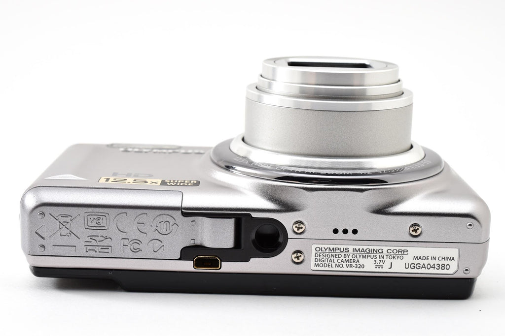 ★美品★ オリンパス Olympus OLYMPUS VR-320 シルバー デジタルカメラ ★ #8973