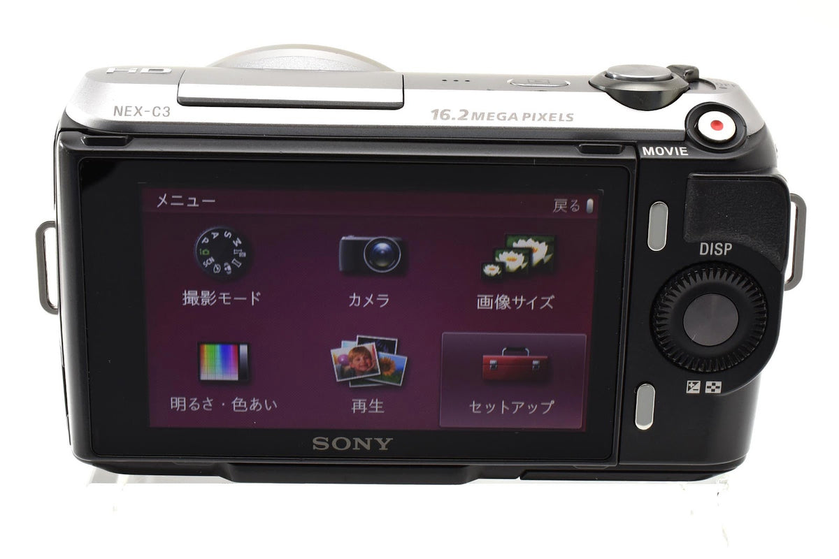 ★良品★ ソニー SONY ショット数7,341回 NEX-C3 ボディ ブラック 1620万画素 ミラーレス一眼 ★ #9318