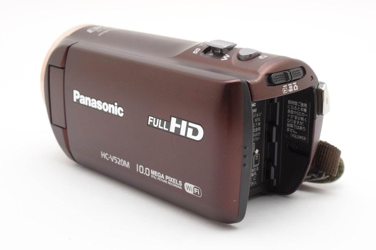 ★美品★ パナソニック Panasonic HC-V520M-T ブラウン ビデオカメラ ★ #9198