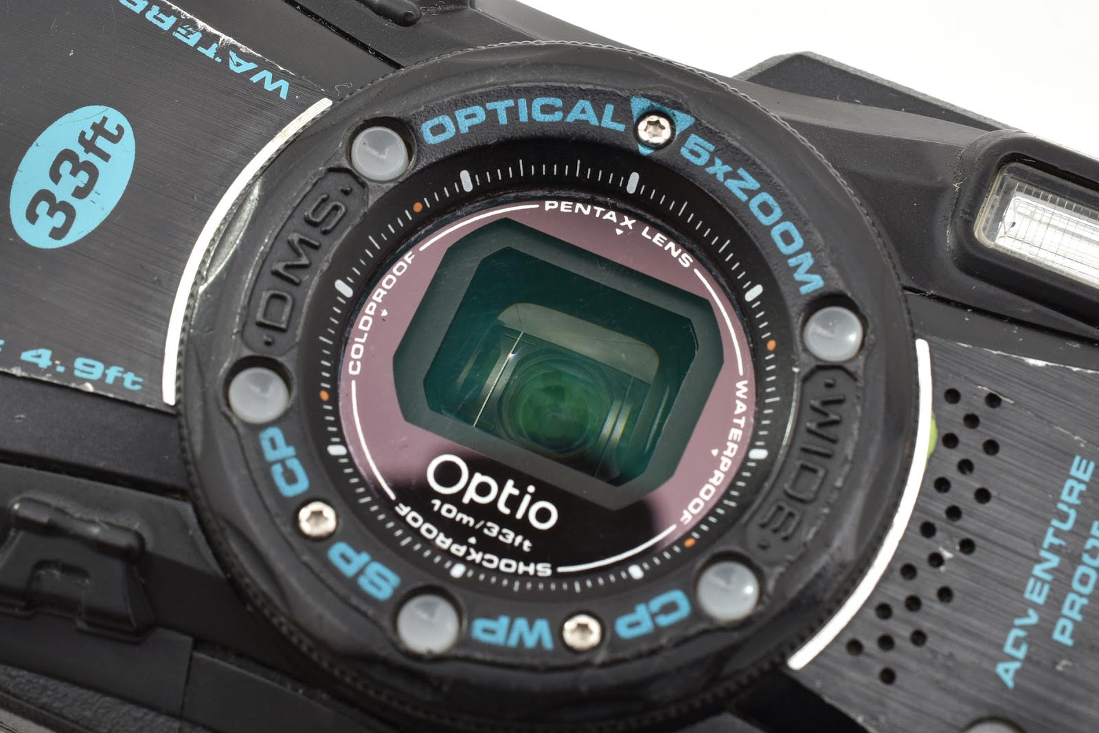 ★ ペンタックス PENTAX WG-1 ブラック デジタルカメラ ★ #9069