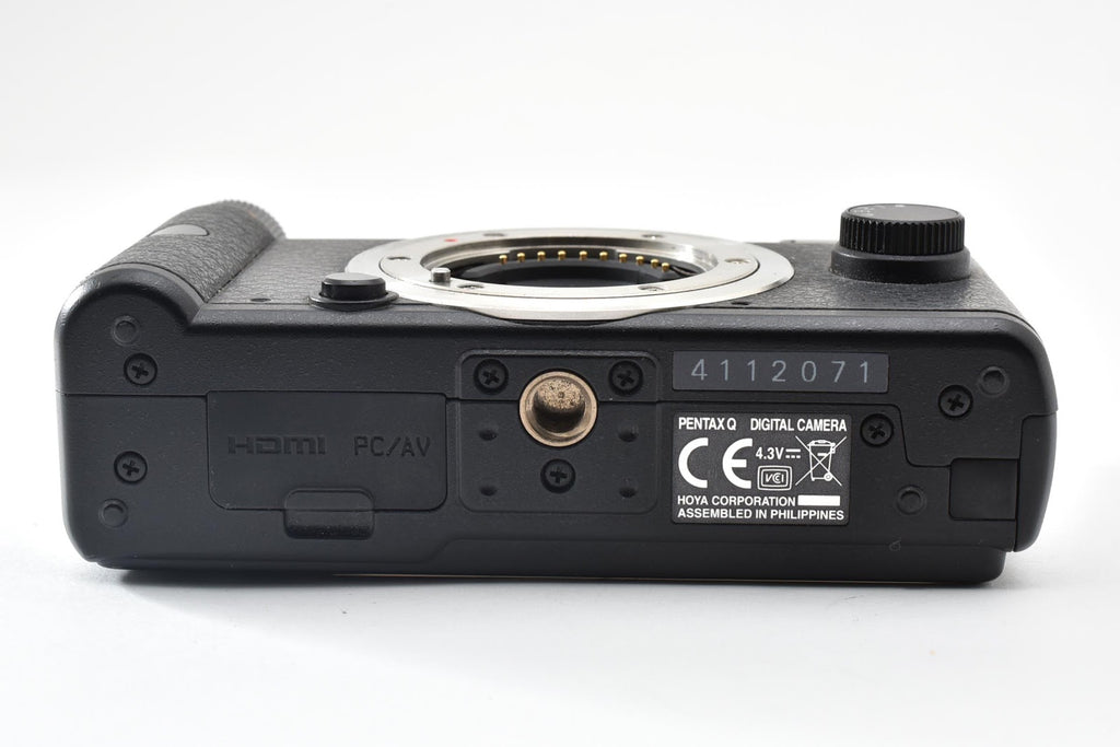 ★良品ショット数2,530回★  ペンタックス PENTAX  Q ボディ ブラック 1240万画素 デジタルカメラ ★ #9142