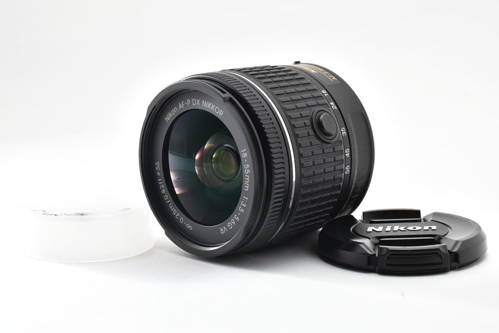 ★美品★ ニコン Nikon AF-P DX NIKKOR 18-55MM F3.5-5.6G VR 交換レンズ ★ #9155