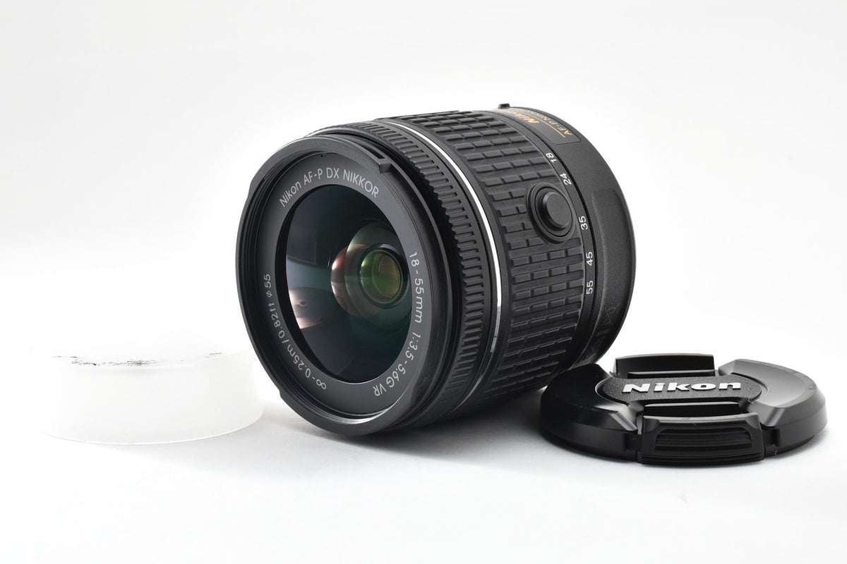 ★美品★ ニコン Nikon AF-P DX NIKKOR 18-55MM F3.5-5.6G VR 交換レンズ ★ #9155