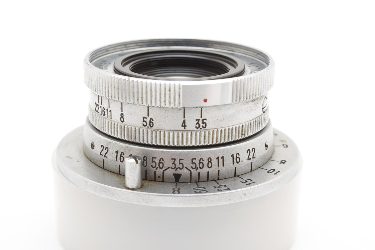★良品★ コニカ Konica KONISHIROKU HEXAR L 50mm F3.5 沈胴 レンズ ★ #9200