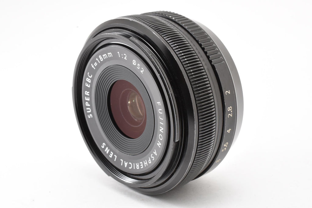 ★良品★ フジフイルム FUJIFILM SUPER EBC FUJINON XF 18MM F2 R 交換レンズ ★ #9421