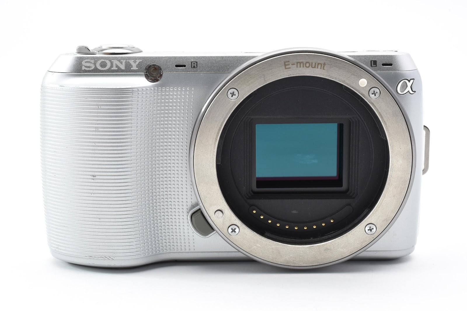 ★良品ショット数17,778回★ ソニー SONY NEX-C3 ボディ シルバー 1620万画素 ミラーレス一眼 ★ #8868