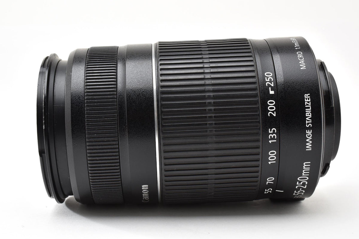 ★良品★ キヤノン CANON EF-S 55-250MM F4-5.6 IS II 望遠ズームレンズ 外観良好 カビあり 動作OK ★ #9346