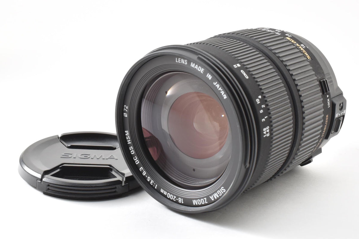★良品★ シグマ SIGMA AF 18-200mm F3.5-6.3 DC OS HSM (Nikon用) 交換レンズ ★ #8995