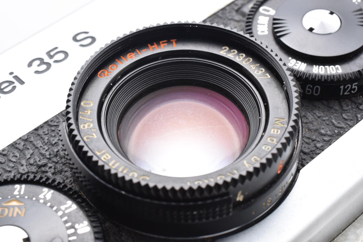 ★ ローライ Rollei 35S 40MM F2.8 (SONNAR) シルバー フィルムカメラ ★ #9437