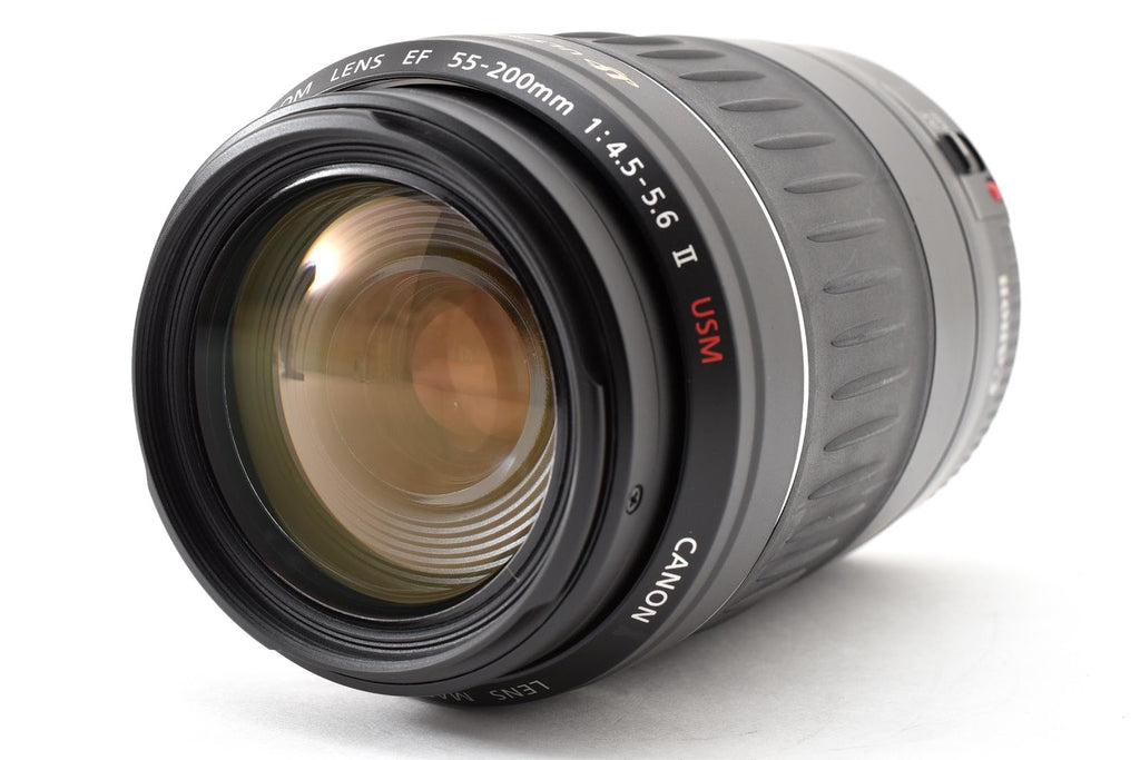 ★良品★ キヤノン CANON EF 55-200MM F4.5-5.6 II USM 望遠ズームレンズ ★ #8978