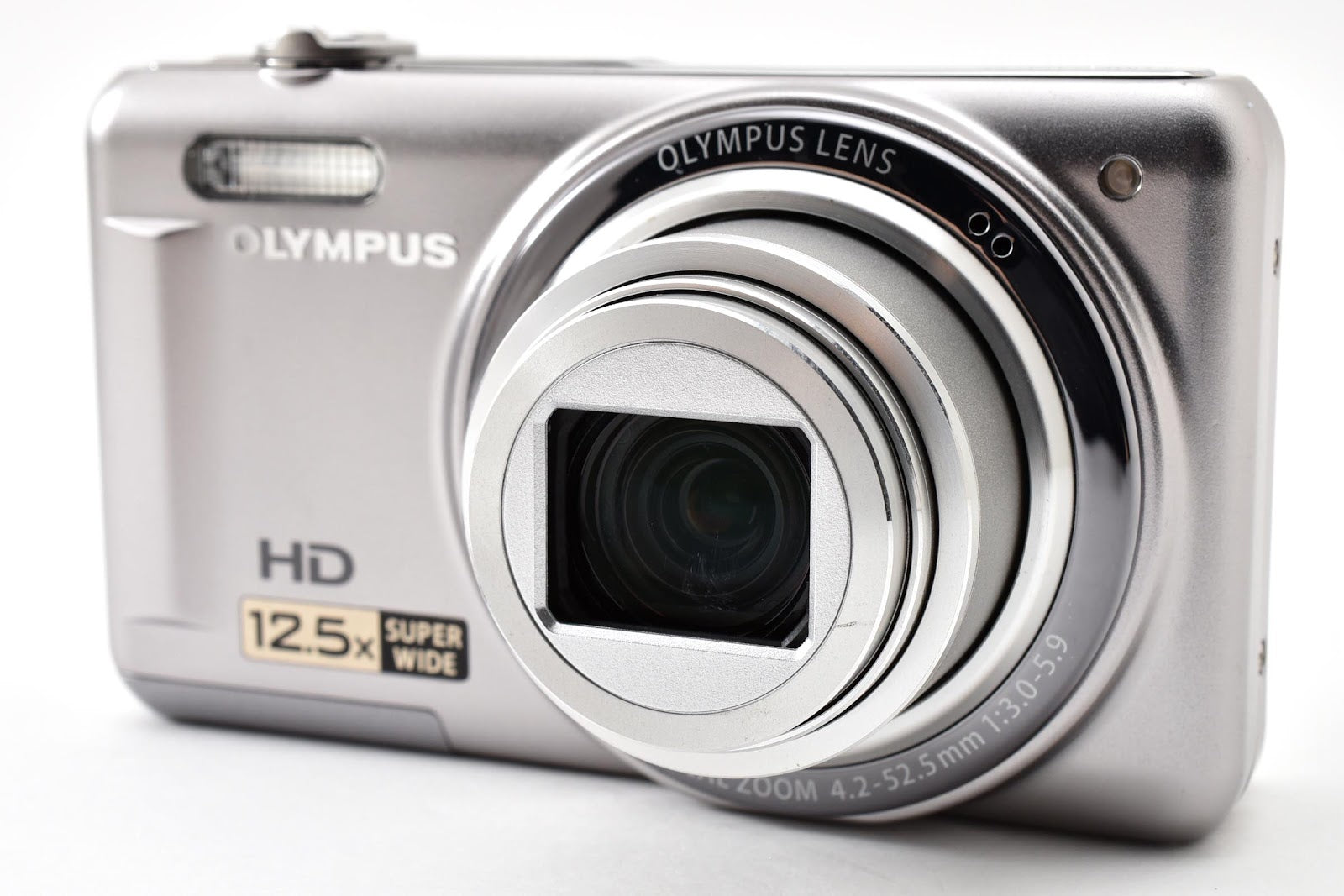 ★美品★ オリンパス Olympus OLYMPUS VR-320 シルバー デジタルカメラ ★ #8973