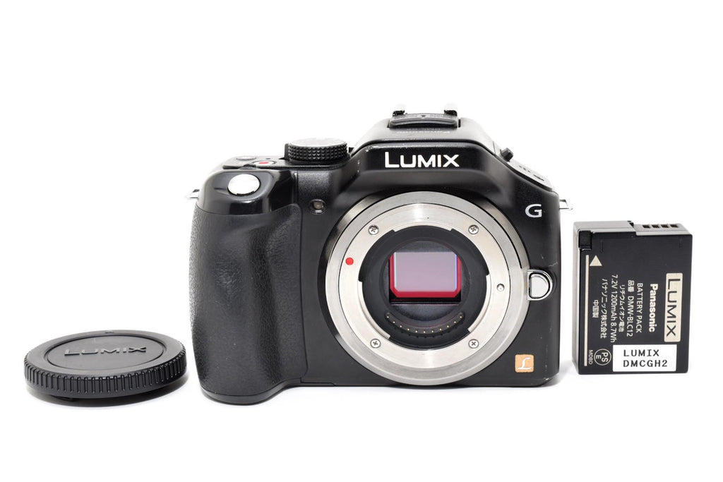 ★良品★ パナソニック Panasonic DMC-G5 ボディ ブラック ミラーレス一眼 ★ #8696
