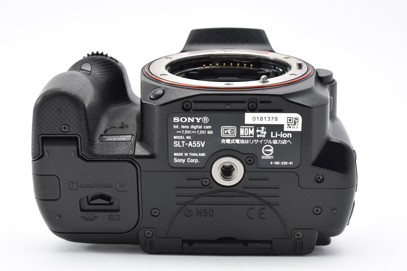★良品★ ソニー SONY α 55 ボディ SLT-A55V デジタル一眼 ショット数61842 ★ #8886