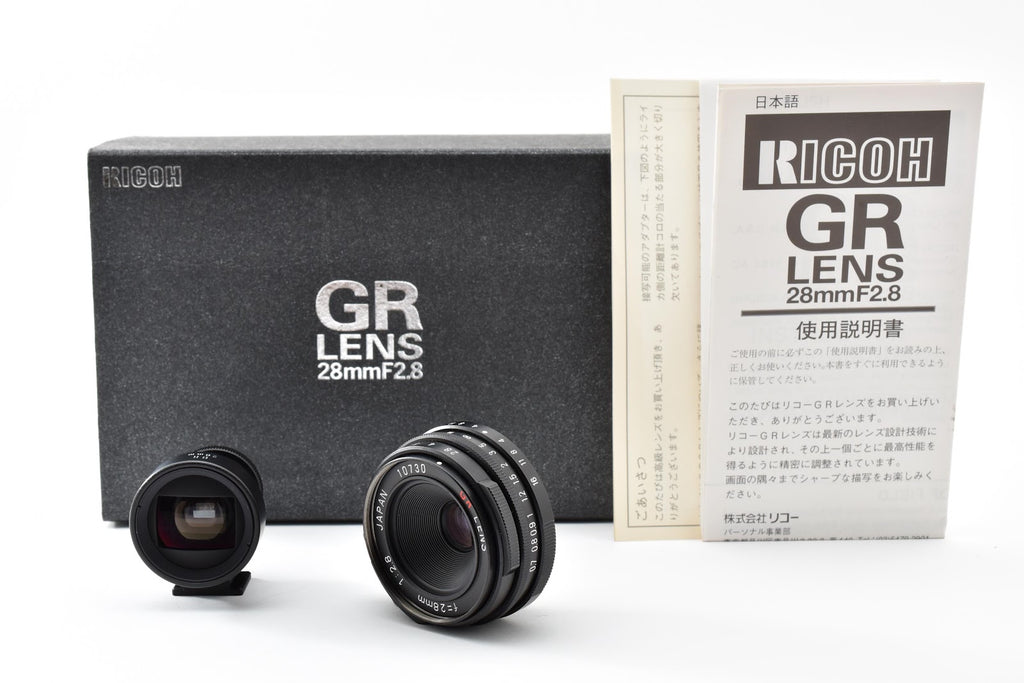 ★美品★ リコー RICOH GR 28MM F2.8 ブラック デジタルカメラ (ライカLマウント) 元箱付 ★ #9133