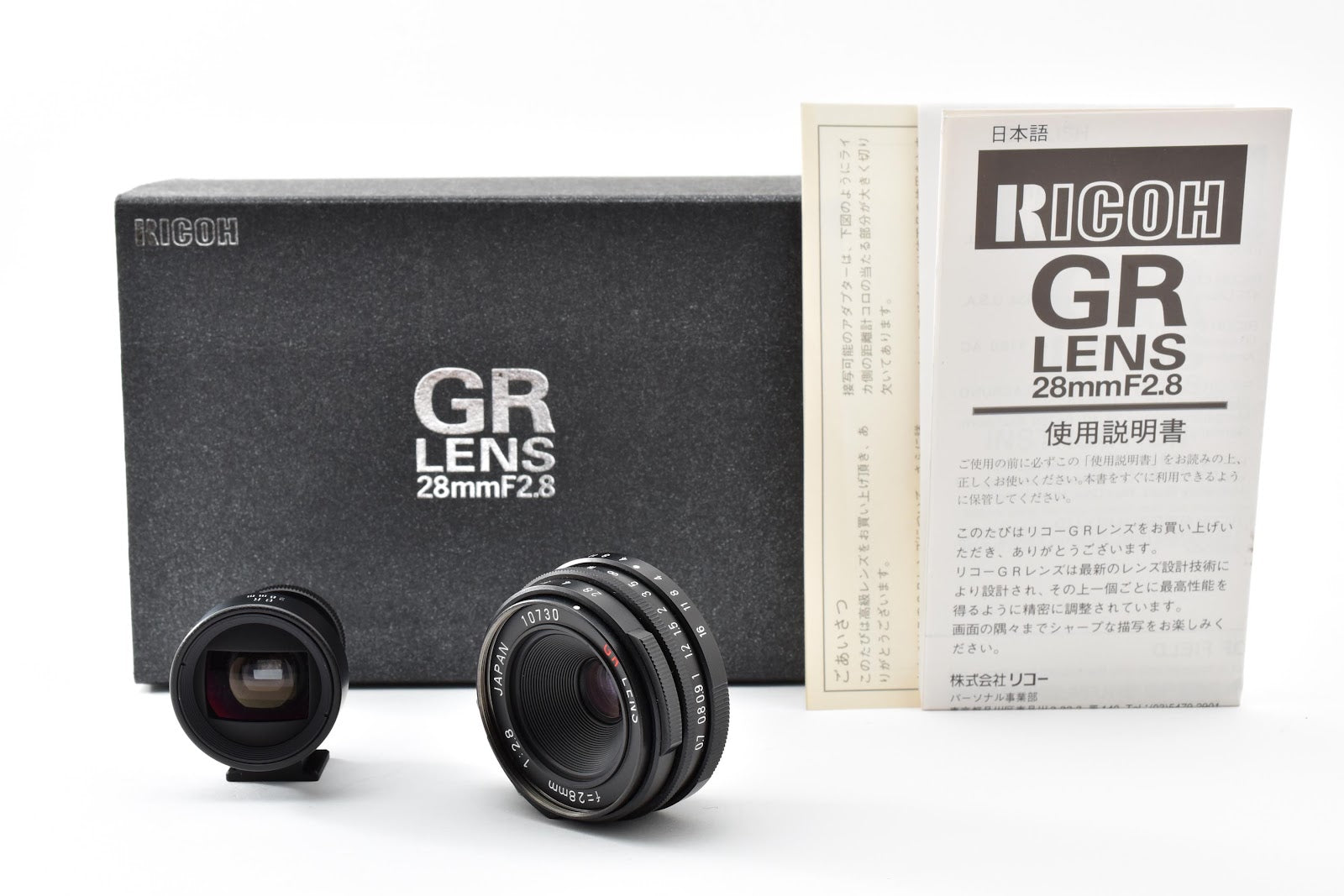 ★美品★ リコー RICOH GR 28MM F2.8 ブラック デジタルカメラ (ライカLマウント) 元箱付 ★ #9133