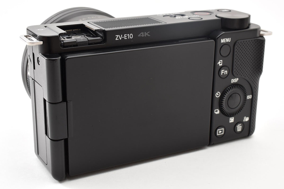★美品★ ソニー SONY VLOGCAM ZV-E10 パワーズームレンズキット ZV-E10L B ブラック ミラーレス一眼 ★ #9212