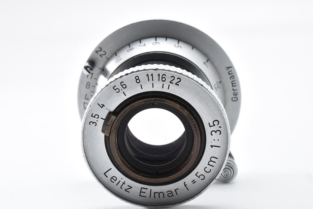 ★良品★ ライカ Leica ELMAR 5CM F3.5 赤エルマー シリアルNO.1341460 フィルムカメラレンズ ★ #9383
