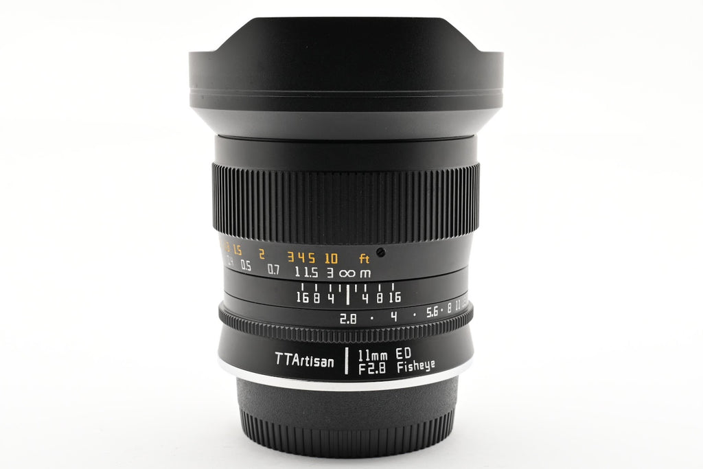 ★美品★ ティーティーアーティザン TTartisan 11MM F2.8 FISHEYE (ニコン用) 魚眼レンズ ★ #9396
