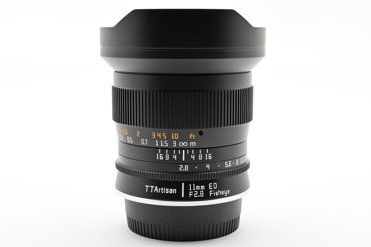 ★美品★ ティーティーアーティザン TTartisan 11MM F2.8 FISHEYE (ニコン用) 魚眼レンズ ★ #9396