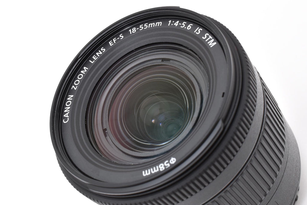 ★美品★ キャノン CANON EF-S 18-55MM F4-5.6 IS STM 標準ズームレンズ ★ #8765