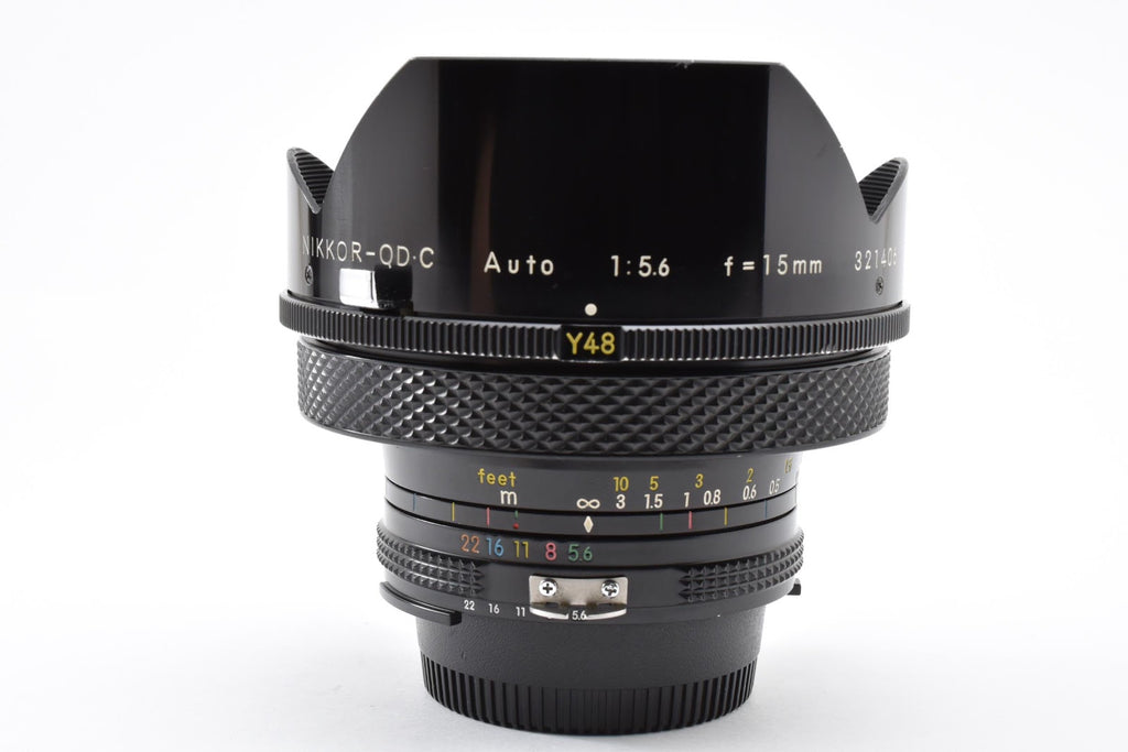 ★光学美品★ ニコン Nikon AI改 AUTO NIKKOR 15MM F5.6 C 広角レンズ ★ #9283