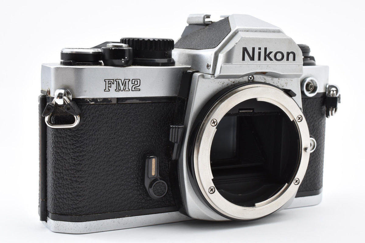 ★美品★ ニコン Nikon NEW FM2 ボディ シルバー フィルムカメラ ★ #9264