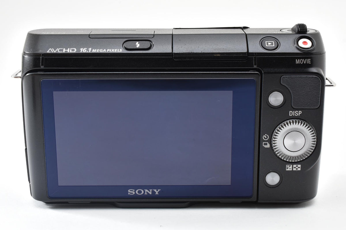 ★美品★ ソニー SONY NEX-F3 ショット数1,025回 ボディ ブラック デジタルカメラ [1610万画素] ★ #9156