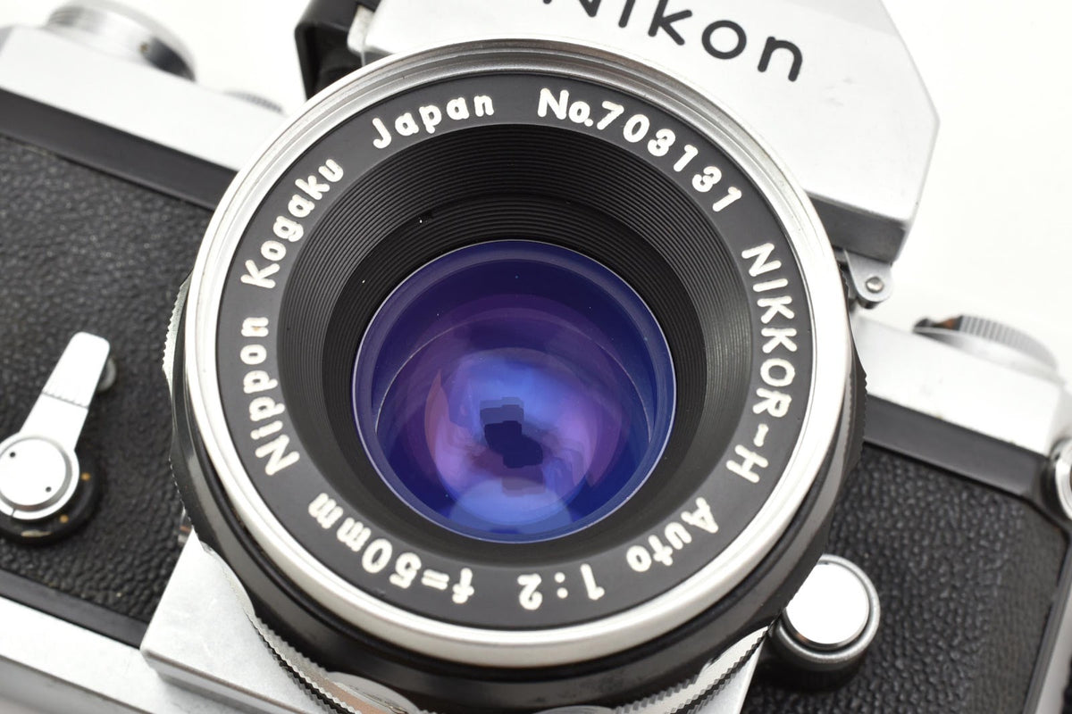 ★良品★ ニコン Nikon F フォトミック シルバー FTN NIKKOR 50MM F2 非ai フィルムカメラ ★ #8834