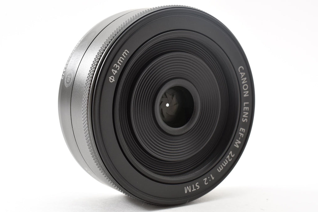 ★美品★ キヤノン CANON EF-M 22MM F2 STM パンケーキレンズ 広角 単焦点 美品 ★ #9234