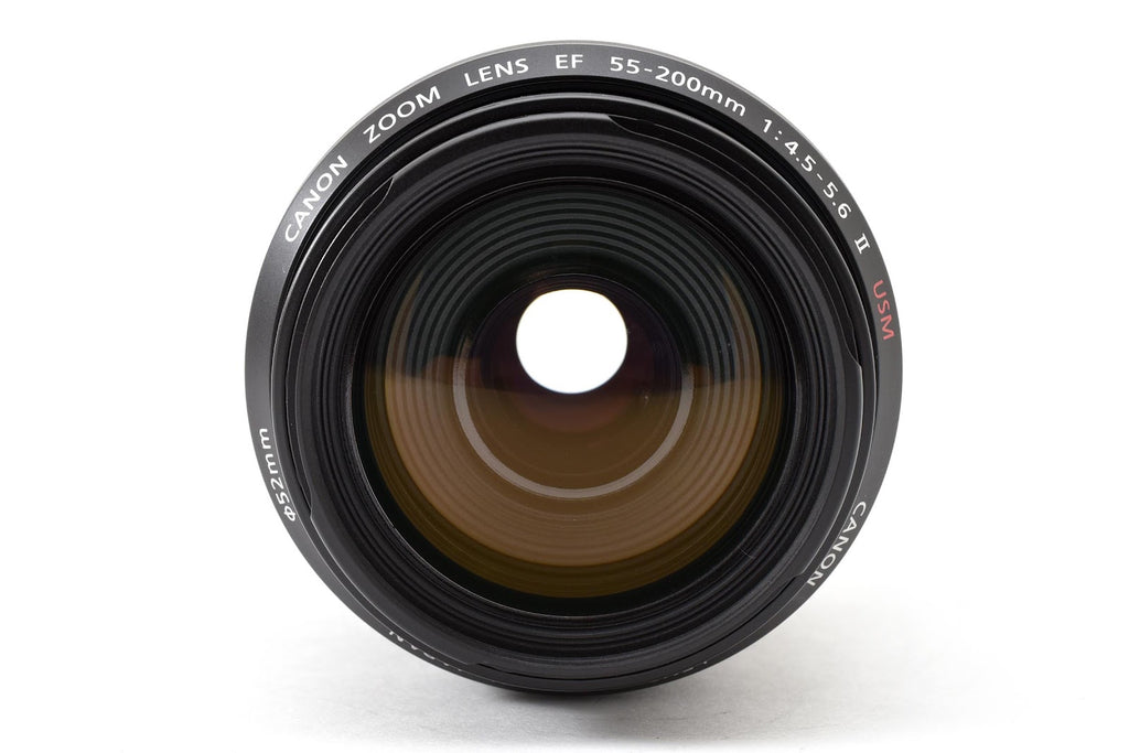★良品★ キヤノン CANON EF 55-200MM F4.5-5.6 II USM 望遠ズームレンズ ★ #8978