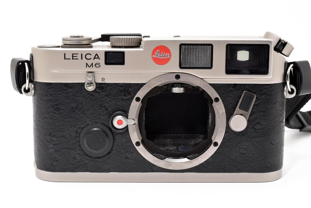 ★良品★ ライカ Leica M6 Titanチタン ボディ 216万台 ケース/ストラップ付 レンジファインダー ★ #8442